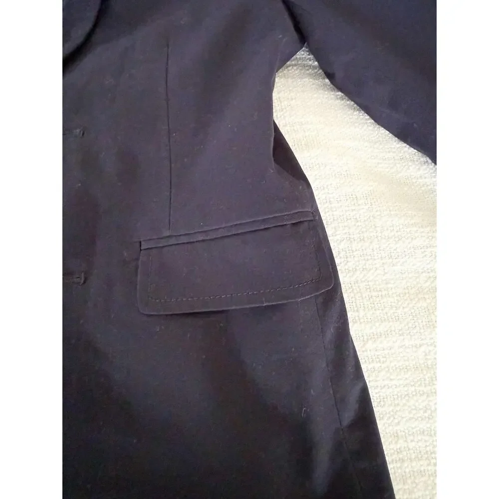 Crewcuts Factory‎ | NWT Boys' Thompson Flex Chino Suit Jacket Dark Pacific | 4-5